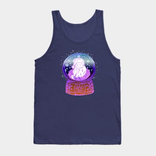 Magic Santa Snowglobe - Pink Vintage Tank Top